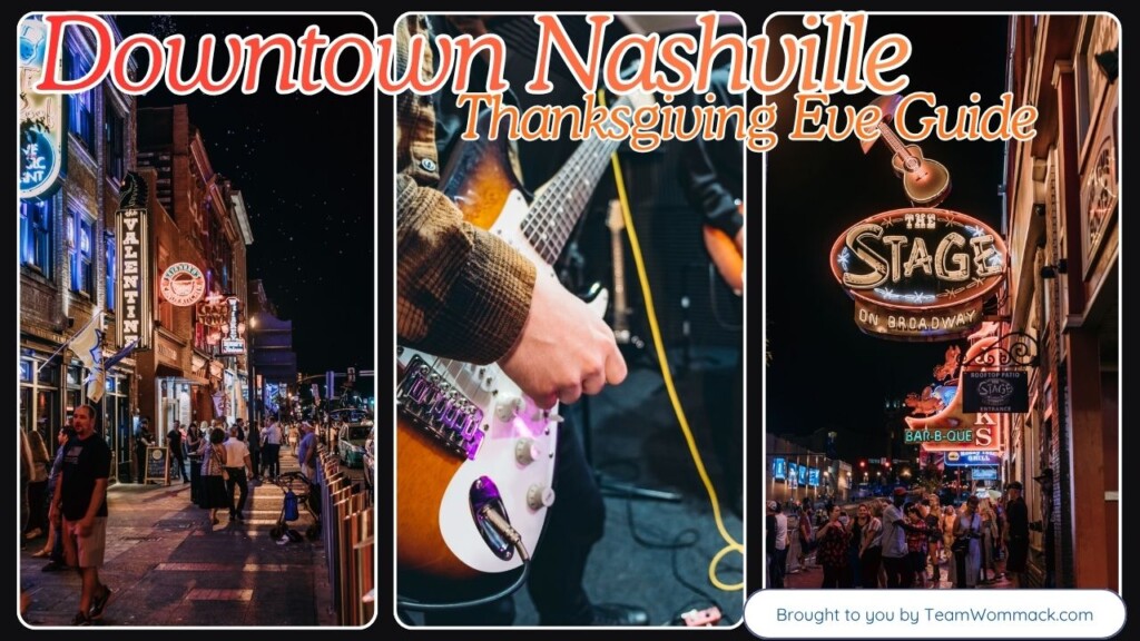 Downtown nashville thanksgiving eve guide